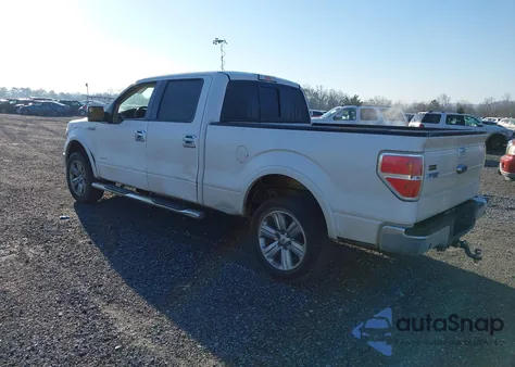 2013 Ford F-150 Lariat из США, поврежденный, VIN 1FTFW1ET8DFA01417